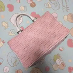 CLATHAS ロゴ入り ハンドバッグ
