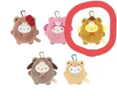 もこもこラテクママスコットポーチ　ポムポムプリンのサムネイル