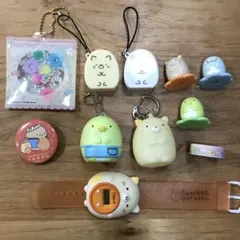 すみっコぐらし　キーホルダー　マスキングテープ　バック　時計