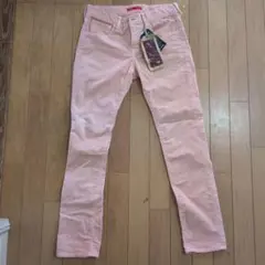 RED CARD ピンク スキニーデニム