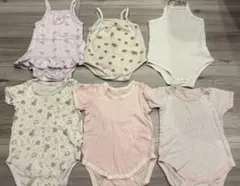 ベビー肌着 6点セット 70-80