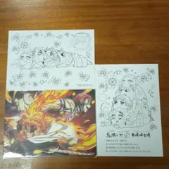 鬼滅の刃 塗り絵 ポストカードセット