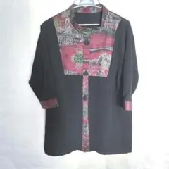 着物リメイク正絹のチュニック