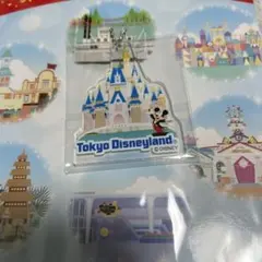 東京ディズニーランド シンデレラ城 アクリルキーホルダー