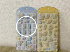 んぽちゃむ　コットンパフィーシール　ブルーのサムネイル
