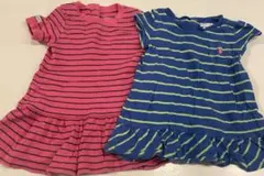Ralph Lauren 12M ベビーワンピース2枚セット　80㎝のサムネイル