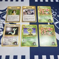 ポケモンカード　旧裏　エリカ　エリカのお付き　エリカのミニリュウ等