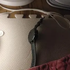 ブラック スマートウォッチ GPS 防水機能