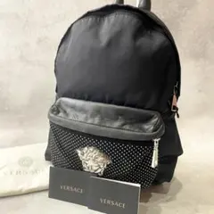VERSACE　ヴェルサーチ　メデューサ　リュック　レザー　スタッズのサムネイル