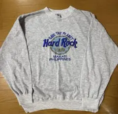 Hard Rock マニラ トレーナー グレー