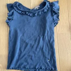 emile et ida 6a カットソー　くすみブルー