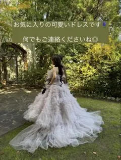 ドレスプロダクション_ウェディングドレス_W346_不織布カバー付き