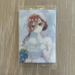 五等分の花嫁 中野三玖 ウェディングカード