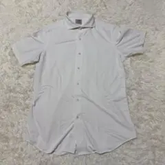 Maker's Shirt Traveler 半袖シャツ L ホワイト 無地