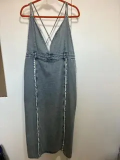 デニムキャミワンピース 3L
