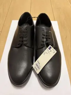 GU リアルレザー ダービーシューズ 27.5cm 新品 メンズ 革靴 ブラックのサムネイル