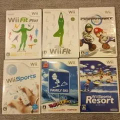 wiiソフト6本セット