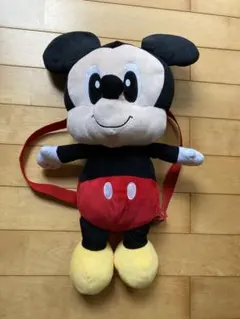 ミッキーマウス　ぬいぐるみリュックのサムネイル