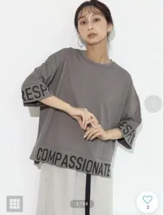 美品　スコットクラブ　ロゴオーバーTシャツ