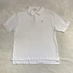 90s ブルックスブラザーズ 金羊 ポロシャツ USA製 ホワイト L