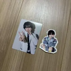 なにわ男子 HARD WORK トレカ&フレークシール 大西流星