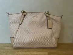 COACH ベージュ ハンドバッグ ショルダーバッグ