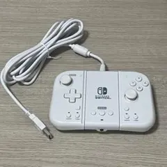 HORI グリップコントローラー Fit ミルキーホワイト アタッチメントセット