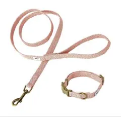 Petio 犬用首輪 リード セット SSサイズ 超小型犬用 ピンク系のサムネイル