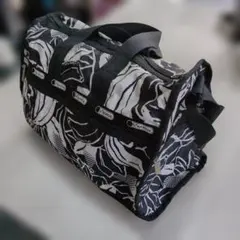 極美品】LeSportsac レスポートサック ボストンバッグ 花柄 モノトーン