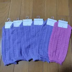 かかと無しソックス6枚