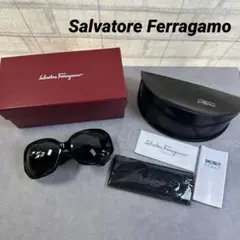 Ferragamoサルヴァトーレ フェラガモ サングラス ブラック ガンチーニ