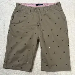 HalHam アンカー柄 ショートパンツ Mサイズ