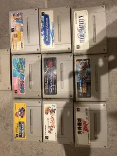 スーパーファミコンソフト セット