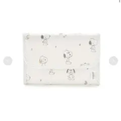 タグ付き新品未使用【PEANUTS PUPPIES】総柄母子手帳ケースS