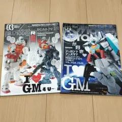 【2冊セット】モデルグラフィックス No.388、No.425 ジム特集