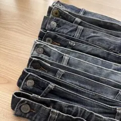 A15 デニムリメイク　デニムベルト　8本