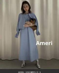 【新品未使用 】　Ameri vintage ワンピース 2025年最新】Ameri VINTAGE レディース ロングワンピースの人気