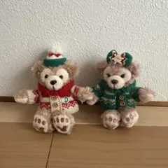 ダッフィー&シェリーメイ VeryMerrySnowtime2015 ぬいぐるみ