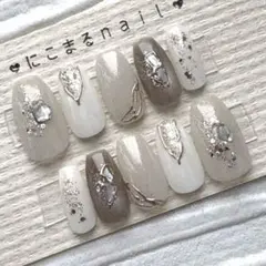 メルカリ便 ネイルチップ 現品 ニュアンス マグネット ネイル NO.401