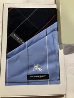 ★BURBERRY バーバリー チェック柄ハンカチ 2枚セット★