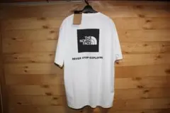 L ノースフェイス　半袖Tシャツ バックスクエアロゴティー NT32447