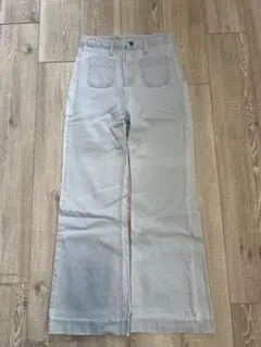 ブルーパラン　デニム　Mサイズ　ライトブルー