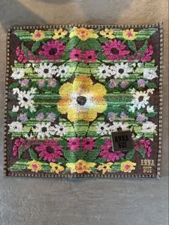 Anna Sui 花柄 ハンカチ