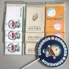 ドラえもん グリーティングカードセット うちわ まとめ売り