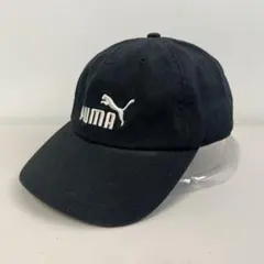 90s 00s PUMA ベースボールキャップ 刺繍ロゴ ワンサイズ