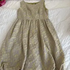 kaene ノースリーブひざ丈ワンピース