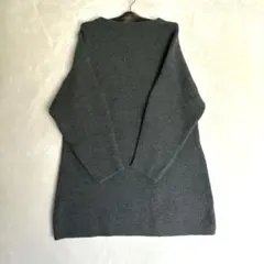 グレー ニットワンピース 長袖　ゆったり　美品　titivate