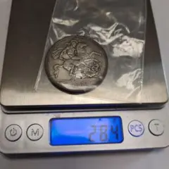 24K刻印あり素材不明 記念品？ 阿弥陀如来デザイン プレート 約9.73g