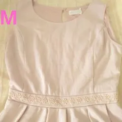 新品　LODISPOTTO ひざ丈ワンピース　ピンクワンピ　花柄　 ノースリーブ