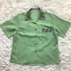No.230 かりゆしウェアレディース七分袖 Mサイズ - メルカリ